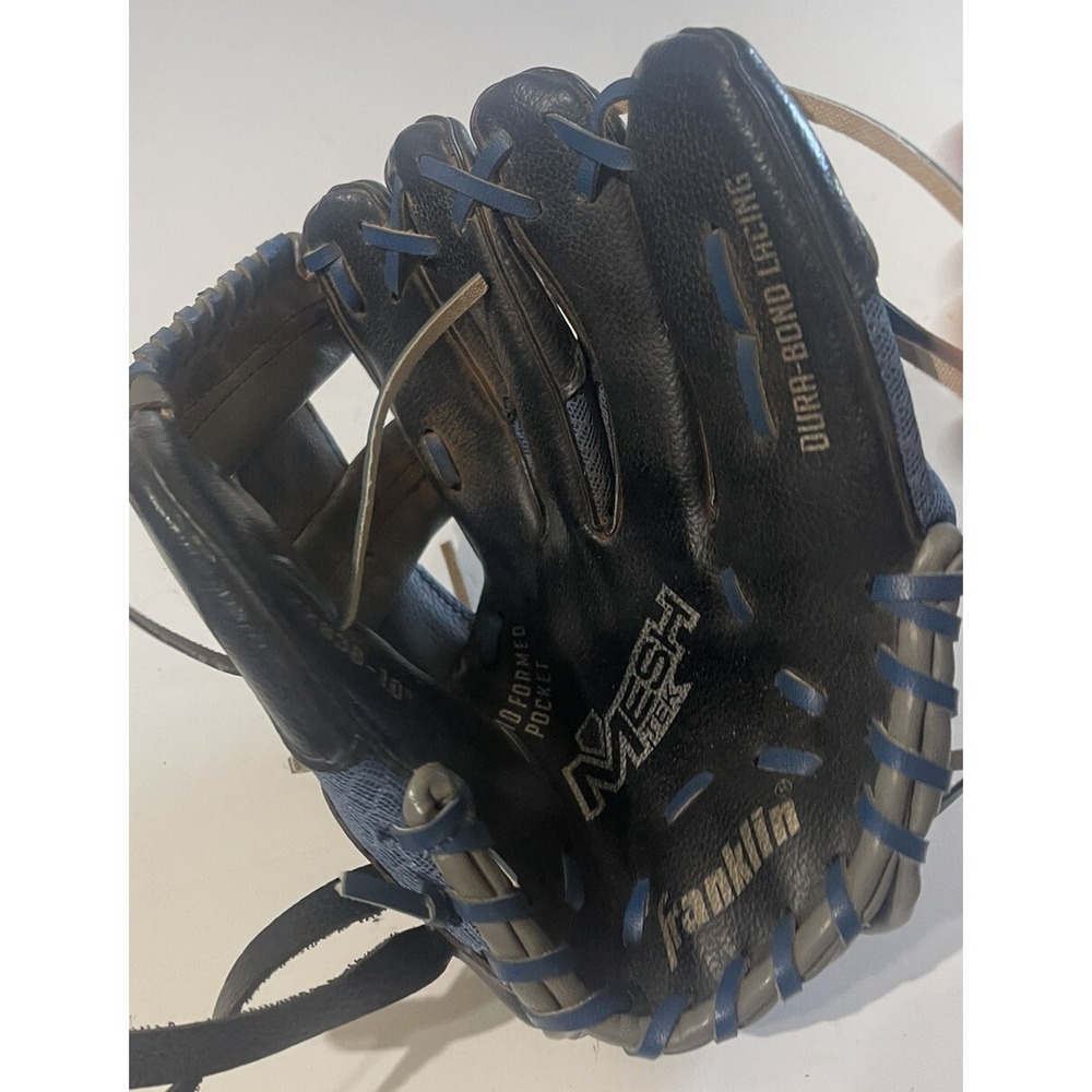 Youth Franklin Mesh Tek 22838 10" Glove‎ Blue RHT Used
